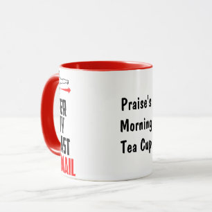 Exakt morgon - per min sista e-post Mugg