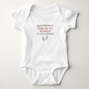 Exakt vilken del av det som tar mig till Nonnas gö T Shirt