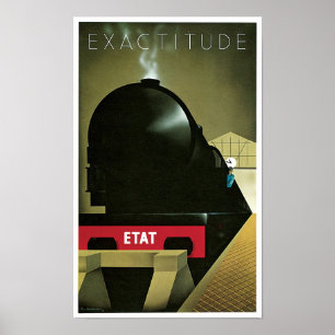 Exakturella järnvägar Poster