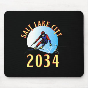 Exalterad inför 2034 för salt lake city utah musmatta