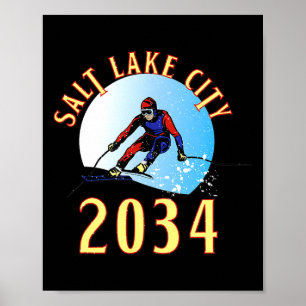 Exalterad inför 2034 för salt lake city utah  poster