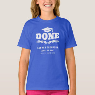 Examen 2023 Klar Elementär Skolexamen T Shirt
