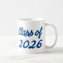 Examen 2026 blå manus examen kaffemugg