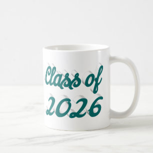 Examen 2026 grön text examen kaffemugg