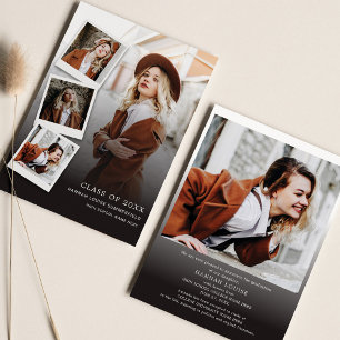 Examen 2026 Öppet hus fotoparad Inbjudningar