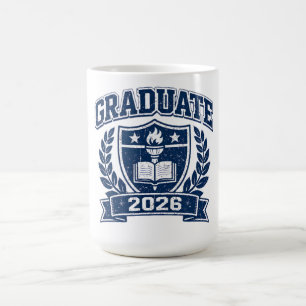 Examen 2026 – Prestationsmilstolpe Högskola Kaffemugg