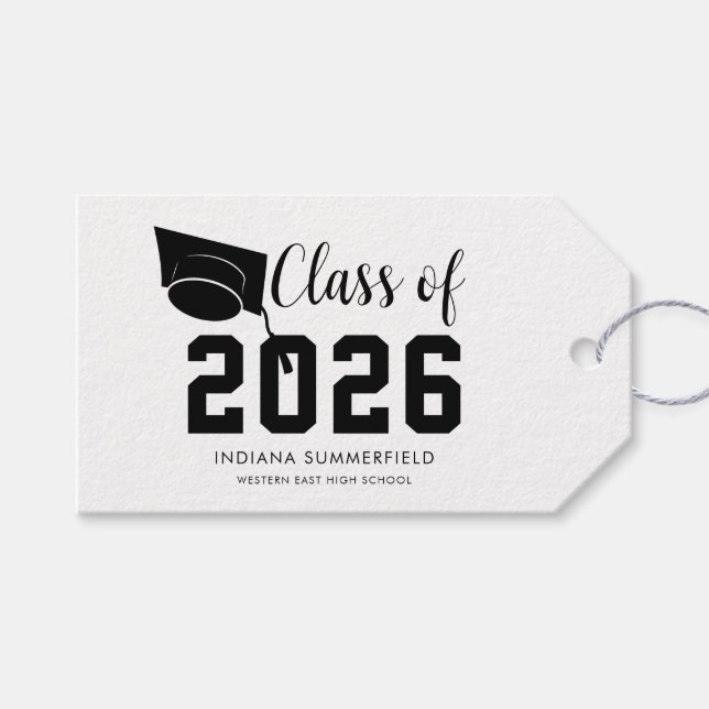 Examen 2026 Skript Enkel Grad Anpassad Presentetikett (Framsidan (Horisontell))