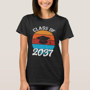 Examen 2037 Förskoleutexaminerad Utexaminerad Flic T Shirt