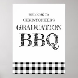 Examen BBQ-ruta Poster