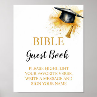 Examen Bibel Gästbok Skylt