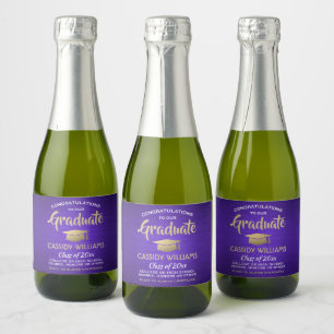 Examen Brushed Purple Guld & Vit Mini Split