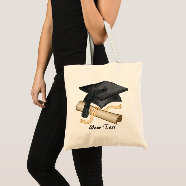 Examen diplom töjbag tygkasse (Framsida (produkt))
