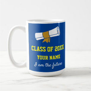 Examen för Student 15 oz Kaffemugg