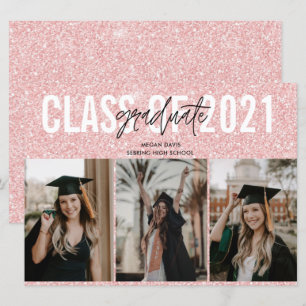 Examen från gymnasiet Rosa Tre Foto