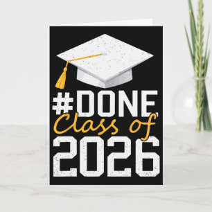 Examen Gjort Cl Av 2026 Grad Student Kort