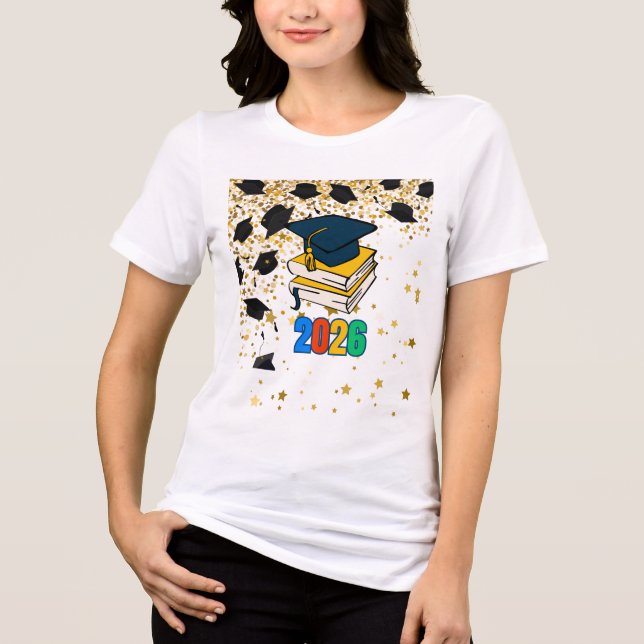 Examen Grafik för Senior 2026 - Utbildning T Shirt (Framsida)