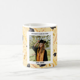 Examen Grattis Foto Kaffemugg