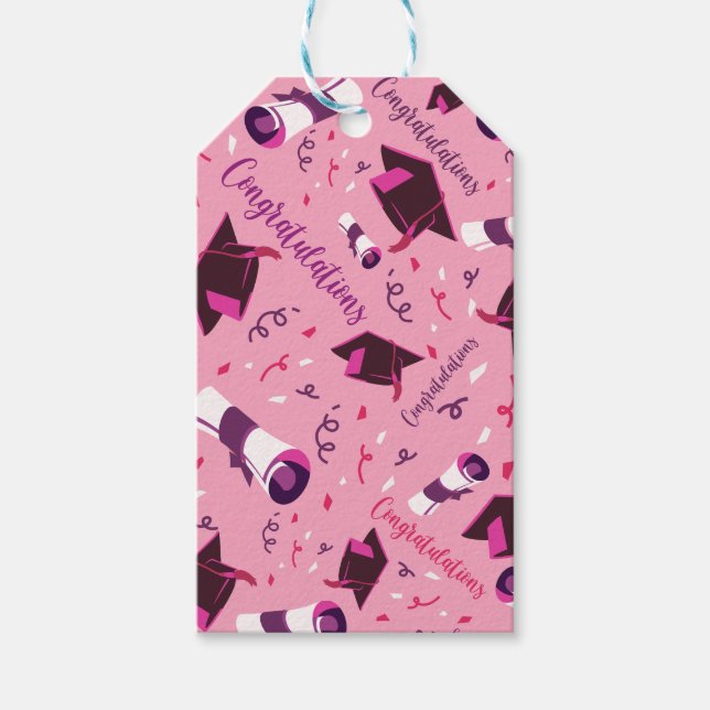 Examen Grattis Presentetikett (Framsidan)