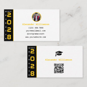 Examen Gult Svart QR-kod Modern Examen