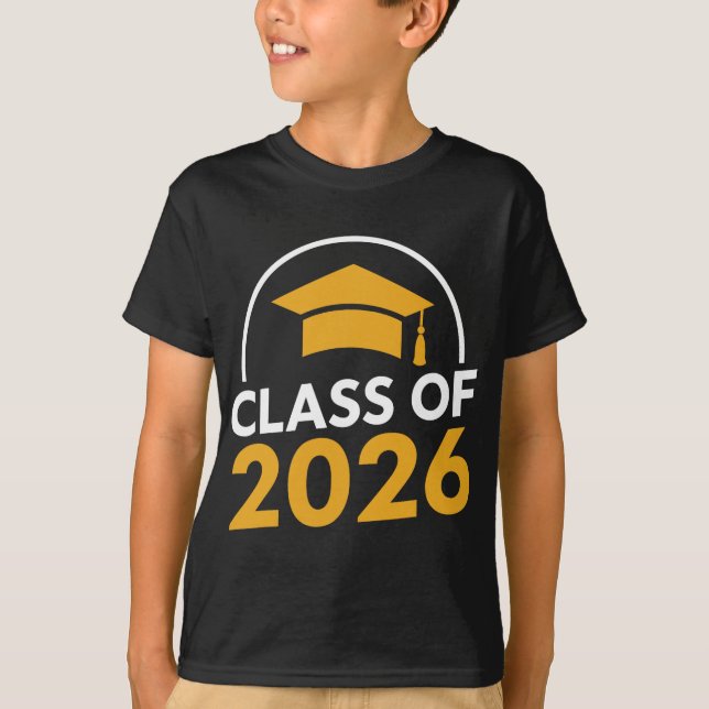 Examen klass 2026 - Senior 2026  T Shirt (Framsida)