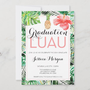 Examen Luaau Pineapple Tropisk Inbjudan