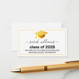 Examen Namnkort Utexamens kungörelse 2026 Tilläggskort