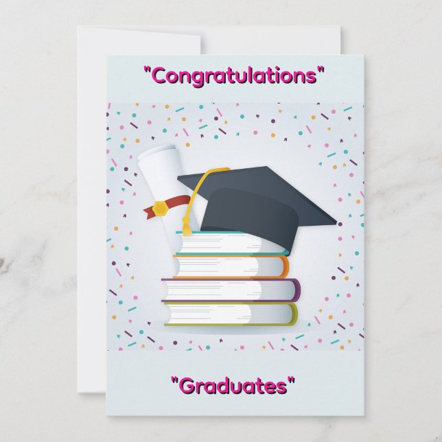 Examen Platt Gratulationskort Kort ("Celebrate Success")
