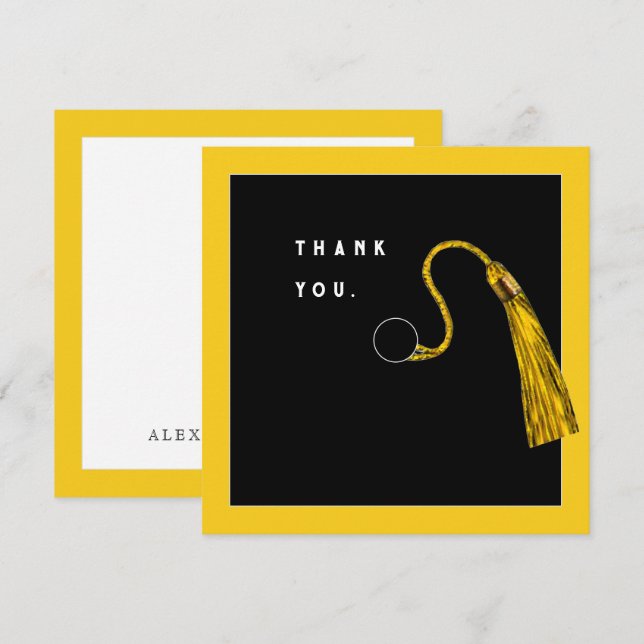 Examen Tacksamhetskort Kort (Fram/baksida)