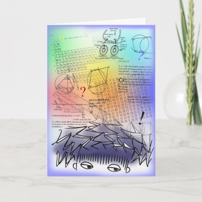 Examen Time!! Kort (C20) (Framsida)