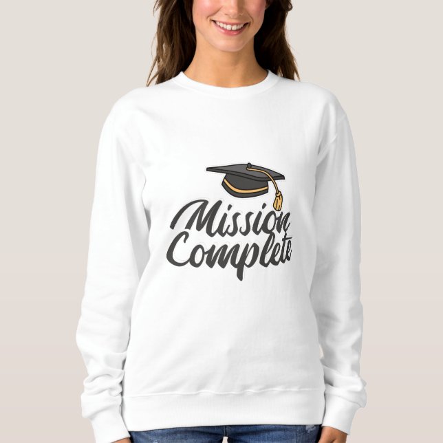 Examen Uppdrag Slutfört T Shirt (Framsida)