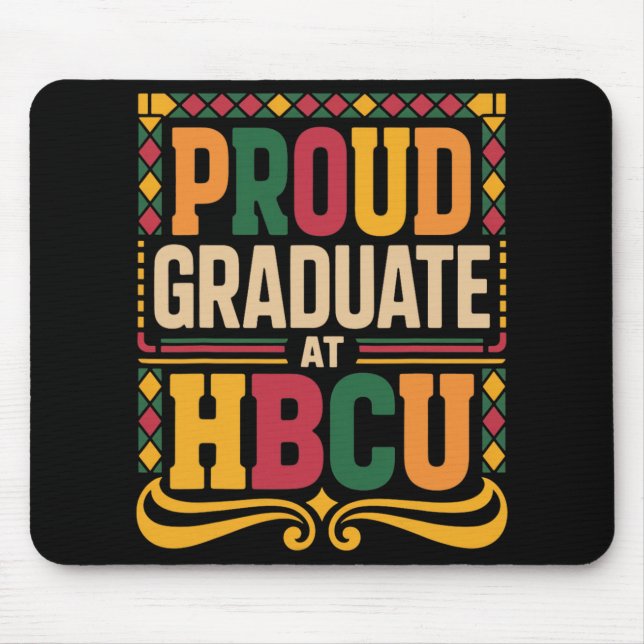 Examen vid Hbcu Juneteenth Skola Historisk Hbcu Musmatta (Framsidan)