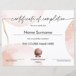 Examenbevis Deltagande Diplom