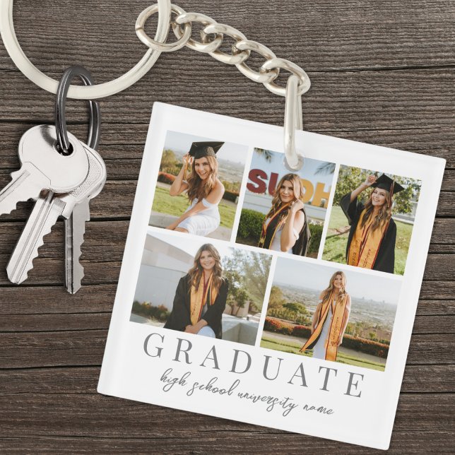 Examenfoto (Graduate Graduation Photo Keychain )