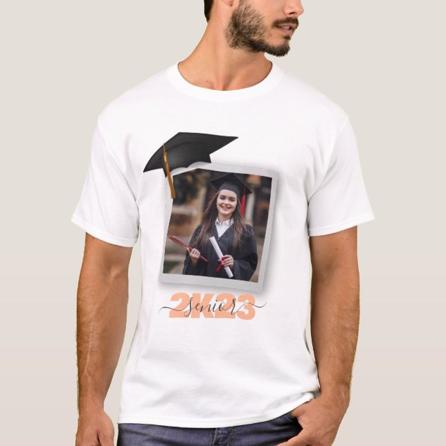 Examenfoto 2K Ram Seniorfest T Shirt (Framsida)