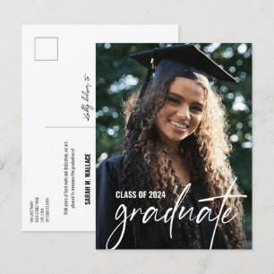 Examenfoto för universitetsstudenter år 2024 - Anp Meddelande Vykort