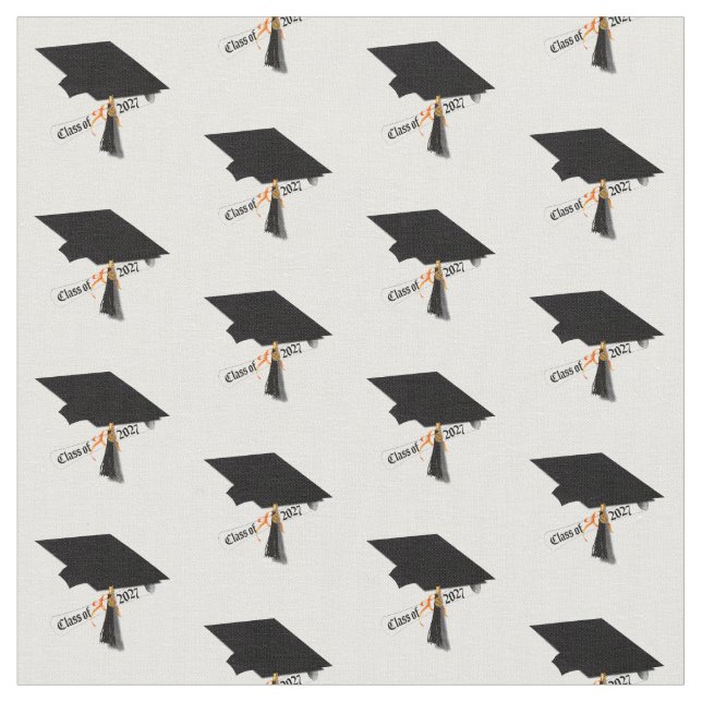 Examenhatt Diplom Klass 2027 Examen Tyg (Närbild)