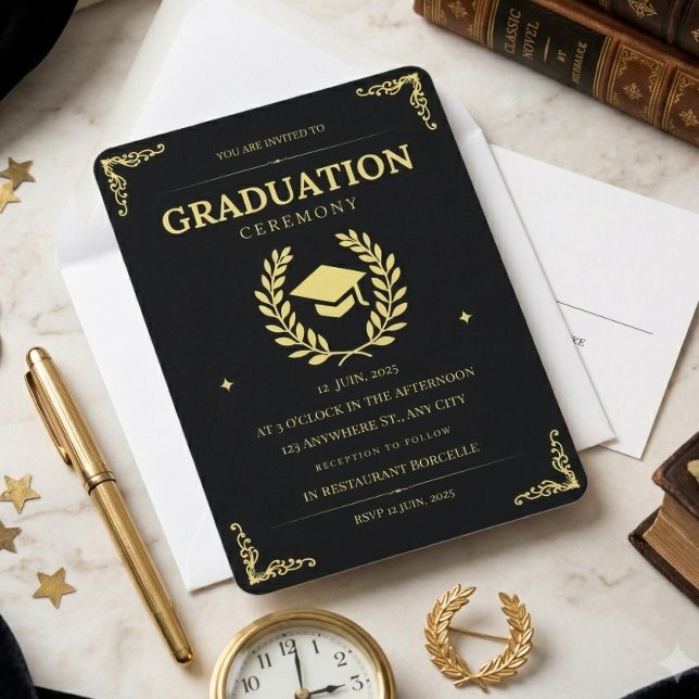 Exameninvitation | Klass 2025 Inbjudningar (Skapare uppladdad)