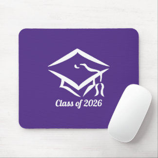 Examenklass 2025 PURWHT Anpassa år Musmatta
