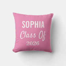 Examenklass 2026 Rosa Modern Typografi