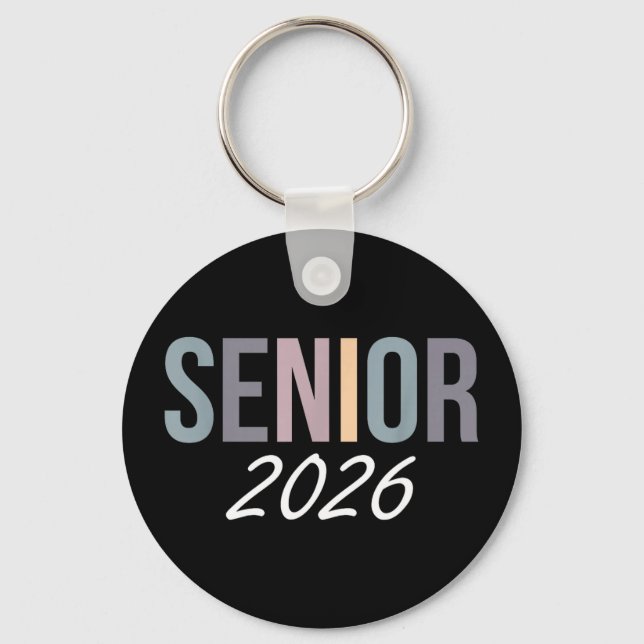 Examenklass 2026 senior 2026 gymnasiet nyckelring (Framsida)