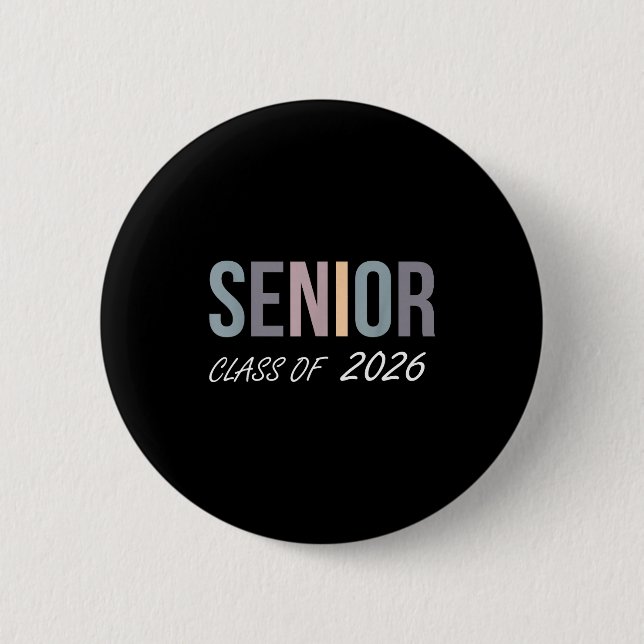 Examenklass 2026 senior 2026 gymnasium knapp (Framsida)