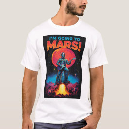 Examenpresent Grafisk Design Jag Ska Till Mars T Shirt