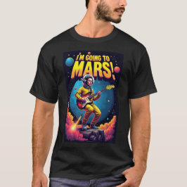 Examenpresent Grafisk Design Jag Ska Till Mars T Shirt