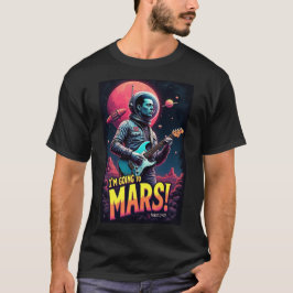 Examenpresent Grafisk Design Jag Ska Till Mars T Shirt