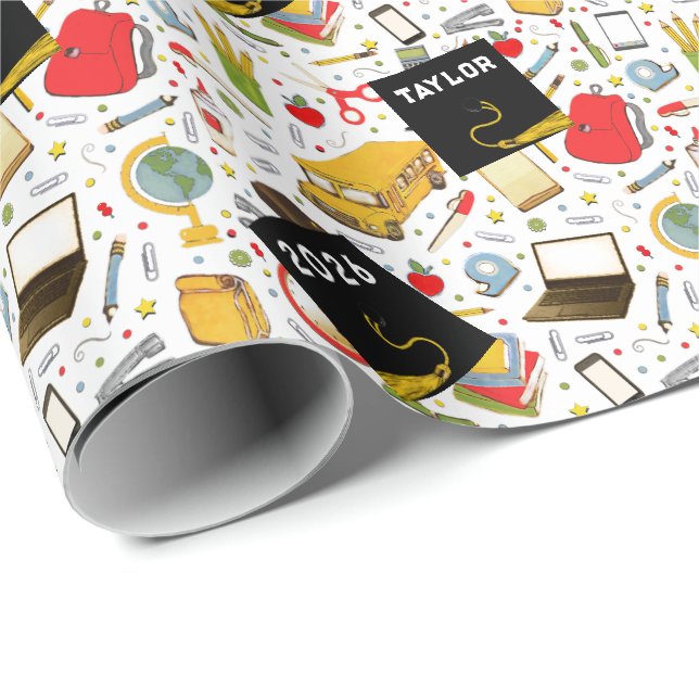 Examenpresent Presentpapper (Rullad Hörn)