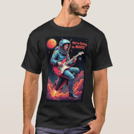 Examenpresenter Grafisk Design Vi Åker Till Mars T Shirt