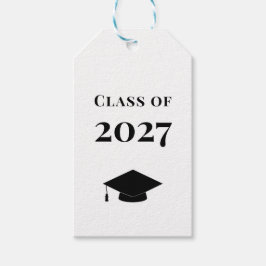 Examenpresentkort, Klass 2027 examen Presentetikett