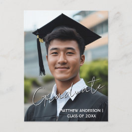 Examens Anpassad Foto och Inbjudan 3 Postkort