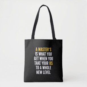 Examens Citater om Roligt Humor för Masterexamen Tygkasse