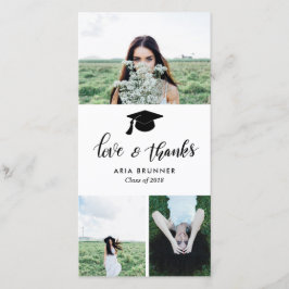 Examens Kärlek & Tacksamhet Tre Foto Modern Meddelande